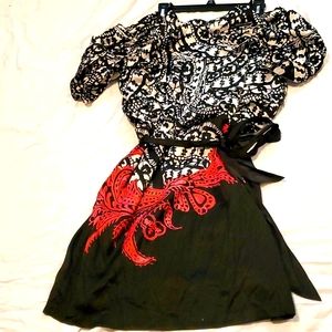 White House Black Market Dress Sz XL